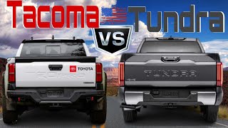 2024 Toyota Tacoma vs 2024 Toyota Tundra Looking For Perfect Pickup Truck From Toyota [upl. by Admama]