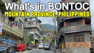 BONTOC Walking Tour  The Capital of Mountain Province in Northern Philippines [upl. by Abrams858]