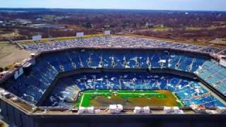 Ruins of the Pontiac Silverdome [upl. by Ahgiela]