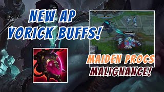 AP YORICK BUFFS MAIDEN APPLIES MALIGNANCE NOW BUT IS IT BROKEN [upl. by Edgard]