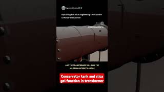 Transformerconservator tank and breather working function in hindi [upl. by Eeroc]