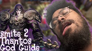 The God of Death and Edginess Smite 2 Thanatos Guide [upl. by Ahto]