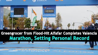 Greengrocer from FloodHit Alfafar Completes Valencia Marathon  DRM Sports  AD1T [upl. by Htrow139]