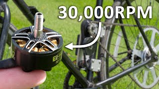 Tiny 1kW Electric Bike Motor [upl. by Inaluahek230]