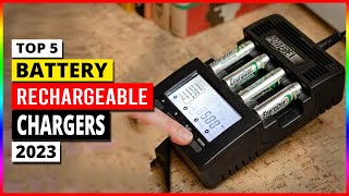 Top 5 Best Rechargeable Battery Chargers in 2023 [upl. by Atiras]