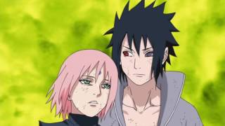 Sakura and Sasuke Romantic Scene  Naruto Shippuden Episode 470 [upl. by Hamimej]