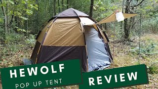 Hewolf PopUp Tent Review [upl. by Gnaht]