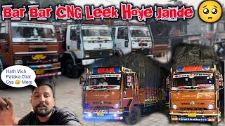 CNG Kit Da Sara Saman Nava Lyena Pya Mainu🥵Hun Nhi Prwah😏vlog No 265😎trucking lifestyle vlogger [upl. by Heater]