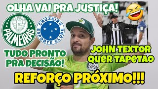 ⚠️ALÔ TORCIDA NOVIDADE 2° REFORÇO PRÓXIMO PALMEIRAS PRONTO E O JOHN TEXTOR CONTINUA 🤣🤣 [upl. by Arsi663]