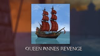 TLOPO Sinking Queen Annes Revenge Ship  Loot [upl. by Enaxor]