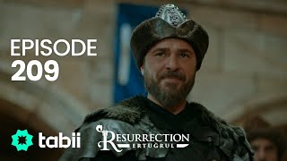 Resurrection Ertuğrul  Episode 209 [upl. by Nauquf]