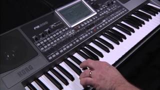 KORG Pa900 ビデオ・マニュアル 「3 Styles」 [upl. by Anihpled341]