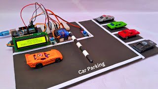 How to make car parking system using arduino  Automatic car parking system  Arduino Project [upl. by Africa]