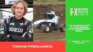 Tomas Pregliasco  ST GEORGES France 2024  FIA EUROPEAN XC CROSSCAR JUNIOR CHAMPIONSHIP  ROUND 2 [upl. by Ecerahs]