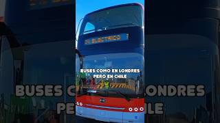 PRIMEROS buses de 2 PISOS en AMERICA llegan a CHILE 🇨🇱 como en LONDRES pero en SANTIAGO short [upl. by Alletniuq160]