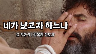 봉신교회 20230611 김옥례 전도사ㅣ네가 낫고자 하느냐 요한복음 529 [upl. by Doowyah]