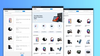 Full Functional Ecommerce Website using React JS  complete ecommerce website using react JS [upl. by Aphra743]