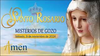 Santo Rosario en Audio l Misterios de Gozo l Amen Comunicaciones [upl. by Mafalda889]