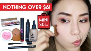 Testing Cheap Miniso Makeup Nothing Over 6 [upl. by Casaleggio277]