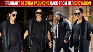 Heavily Pregnant Deepika Padukone Cant Walk Properly With Twins Baby Bump [upl. by Binny988]