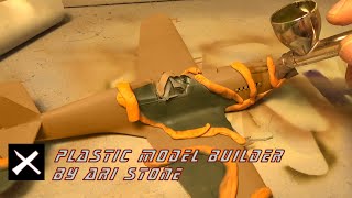 Revell P40B Tiger Shark 148 Plastic Model for Beginners Part VI Tutorial [upl. by Eiramrefinnej]