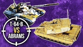 War Thunder Т64B vs M1 Abrams [upl. by Imoyaba]