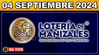 Resultado LOTERIA DE MANIZALES MIÉRCOLES 04 de septiembre 2024 [upl. by Gonagle]