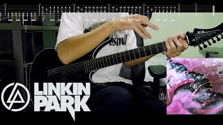 Linkin Park  Cut the Bridge  Guitar Cover  Screen Tabs [upl. by Sue]