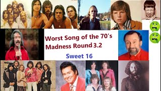 Worst Song of the 70s Madness Round 32 [upl. by Cleo]