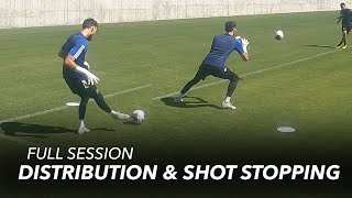 4 Distribution amp Shot Stopping Exercises  Goalkeeper Training [upl. by Cavanagh]