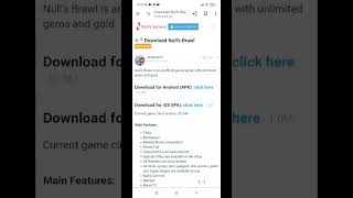 Nulls brawl download [upl. by Petrick]