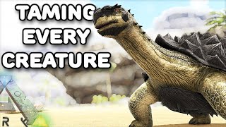 TAMING EVERY CREATURE IN ARK  CARBONEMYS  ARK SURVIVAL EVOLVED EP16 [upl. by Dunson]