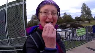 Warmington to Fotheringhay Cold windy day walk [upl. by Yrocej]