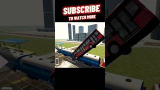 Dangerous Bus Accident 😱 Indian Bike Driving 3d 😈 indianbikedriving3d trending shorts [upl. by Annait]