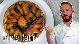 Recette TARTE TATIN AUX POMMES 🇫🇷 Style de Gordon Ramsay [upl. by Ayidah]