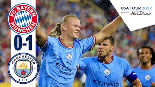 HIGHLIGHTS Haaland Scores on Debut  Bayern Munich 01 Man City [upl. by Masera]