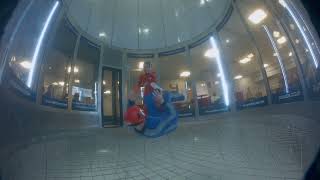 IFly Indoor Skydiving Manchester 5th April 2024  Backfly [upl. by Sherourd]