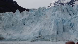 Extreme Calving at Margerie Glacier  Glacier Bay  June 2018 [upl. by Gomar]