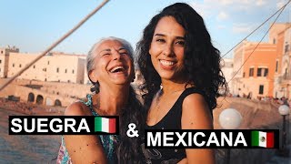 Mexicana visita MERCADO en ITALIA 🇮🇹 [upl. by Sonitnatsnok600]