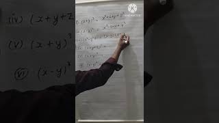 Algebraic expression important formula maths youtubeshorts algebra algebraicexpression viral [upl. by Evangeline]