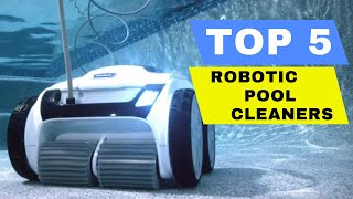 Top 5 Best Robotic Pool Cleaner 2024 Review  Best Pool Vacuum Cleaner Automatic Pool Robot Cleaner [upl. by Johst]