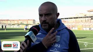 ⚽️ Frocalcio vs Albanova 0️⃣  2️⃣🎤 intervista post partita con mister Pasquale Bovienzo [upl. by Cochran435]