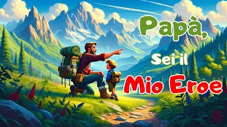 👨Papà Sei il Mio Eroe🦸‍♂️  Canzoni per bambini Allegre e Diverteni cantastoriekids [upl. by Mercie]