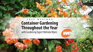 Container Gardening Throughout the Year [upl. by Latterll909]