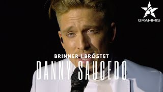 Danny Saucedo  Brinner i Bröstet Grammis 2016 [upl. by Yar300]