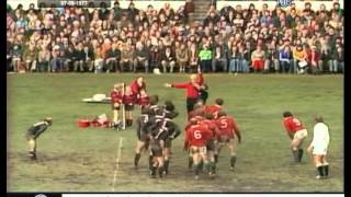 1977 Rugby Union Match New Zealand All Blacks vs British and Irish Lions 2nd Test [upl. by Chamkis]