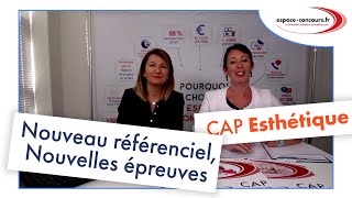 CAP Esthétique  nouveau référentiel nouvelles épreuves [upl. by Neitsirk]