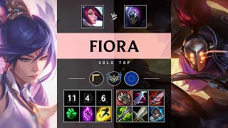 Fiora Top vs Jax Unstoppable  EUW Challenger Patch 1417 [upl. by Britt]