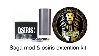 Osiris extension kit amp saga mod تركيب الوصله للاوسيرس [upl. by Glendon]