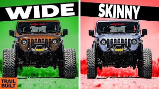 Wide vs Narrow OffRoad Tires [upl. by Natanoy]